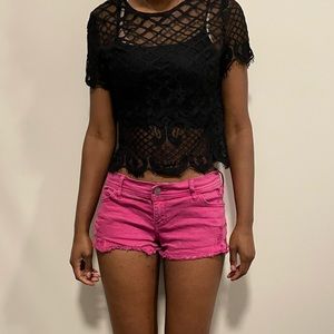 Pink Hollister Shorts